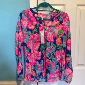 Lilly Pulitzer Martinique Top (Jungle Utopia)
